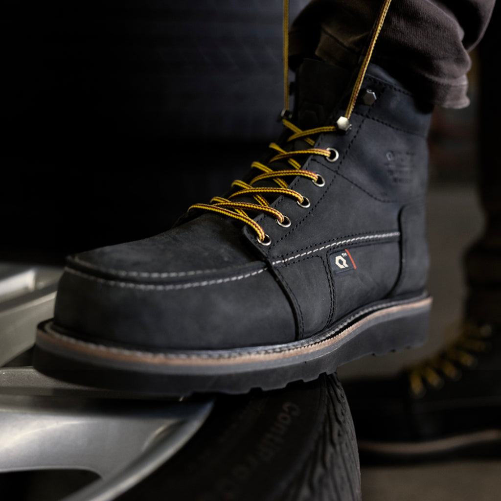 QLTY | Work Boot - The DNVR Steel Toe - Safety Toe, Moc Toe, Goodyear ...